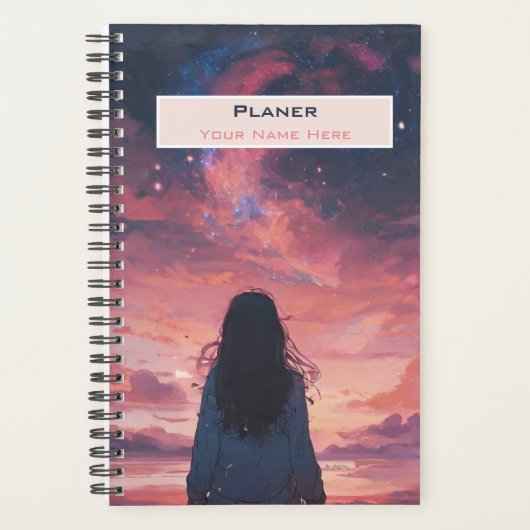 Cosmic Dreams - Customizable Planner (Voorkant)