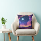 Cosmic Dreamscape-Sterrennacht Kussen (Stoel)