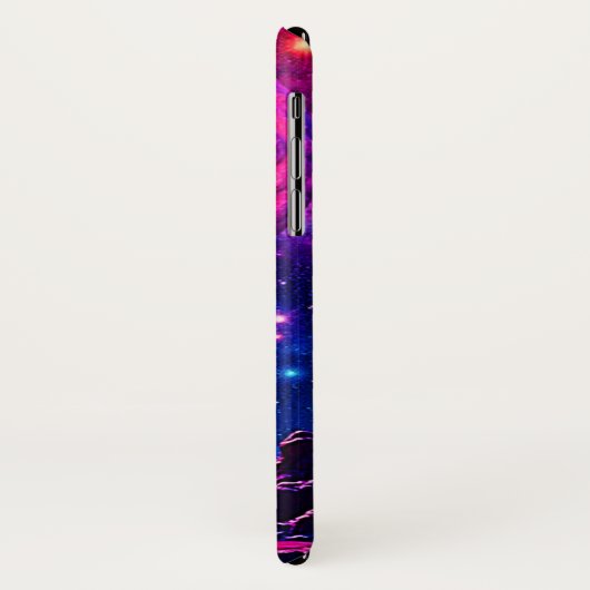 Cosmic Dripping Planet Art Case-Mate iPhone Case (Achterkant/links)