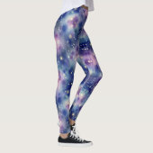 Cosmic Dust Seamless Pattern Leggings (Rechts)