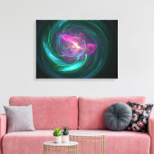 Cosmic Embryo Canvas Afdruk (Insitu (Woonkamer))