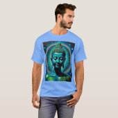 Cosmic Enlightenment Buddha Art Shirt (Voorkant volledig)
