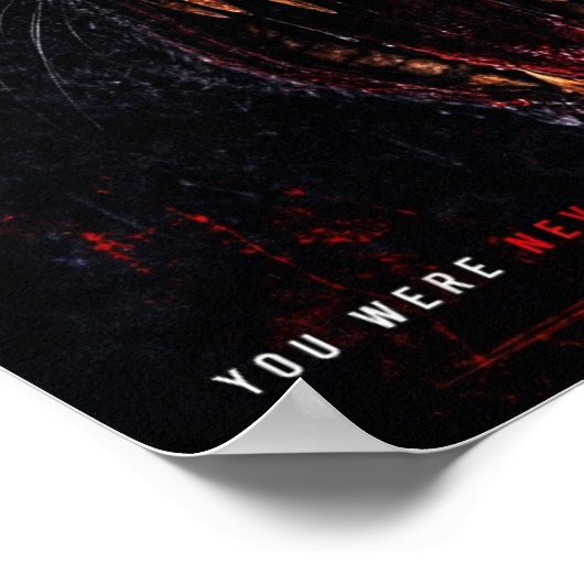 Cosmic Eye – Creature Close-Up Horror Poster (Coin)