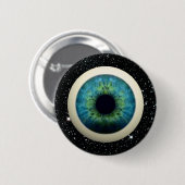 COSMIC EYE (een geweldig nieuwpunt!) ~ Ronde Button 5,7 Cm (Voorkant /achterkant)