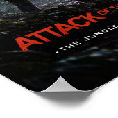 Cosmic Eye – Jungle Survival Horror Poster (Hoek)