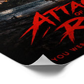 Cosmic Eye – Night Beach Creature Horror Poster (Hoek)