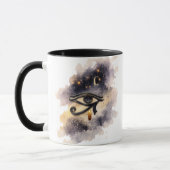 Cosmic Eye of Horus Coffee Mug Ancient Egyptian  (Gauche)
