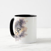 Cosmic Eye of Horus Coffee Mug Ancient Egyptian Mok (Voorkant links)