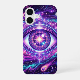 Cosmic Eye Phone Case – Mystical Space Vision Desi iPhone 16 Hoesje