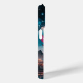 Cosmic Fantasy magische bloem Case-Mate iPhone Case (Achterkant / Rechts)