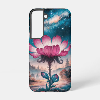 Cosmic Fantasy magische bloem Samsung Galaxy Hoesje