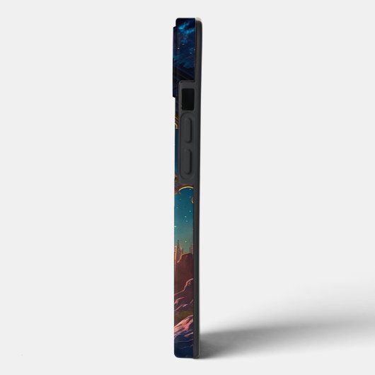 Cosmic Fantasy Space Landscape Case-Mate iPhone Case (Achterkant / Links)
