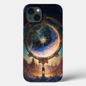 Cosmic Fantasy Space Landscape Case-Mate iPhone Case (Achterkant)