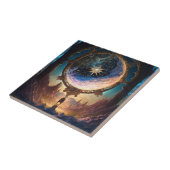 Cosmic Fantasy Space Landscape Tegeltje (Zijkant)