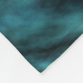 Cosmic Faux Blue Marmer Fleece Deken (Hoek)