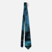Cosmic Faux Blue Marmer Stropdas (Achterkant)