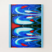 Cosmic fireworks art legpuzzel (Verticaal)