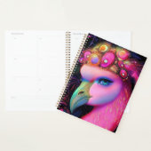 Cosmic Flamingo Queen (Devant avec enveloppe)