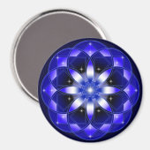 Cosmic Flower Magneet (Voorkant / Achterkant)