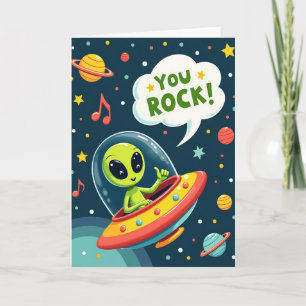 Cosmic Friend Verjaardagskaart Kaart