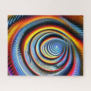 Cosmic galactic indigo swirl hypnosis leuke trance legpuzzel