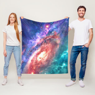 Cosmic Galaxy Dream Art Fleece Deken