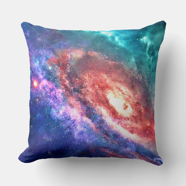Cosmic Galaxy Dream Art Kussen (Voorkant)