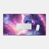 Cosmic Galaxy Mystical Feline Celestial (Clavier et souris)