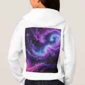 Cosmic Galaxy Nebula Abstract Space Art Design (Achterkant)