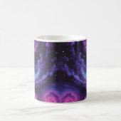 Cosmic Galaxy Nebula Abstract Space Art Design Koffiemok (Center)