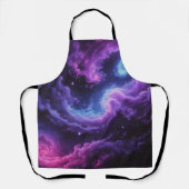 Cosmic Galaxy Nebula Abstract Space Art Schort (Voorkant)