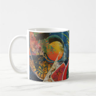 Cosmic Garden Abstract Art Coffee Mug Koffiemok