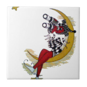 Cosmic Gaze: Elf op de maan avontuur Tegeltje