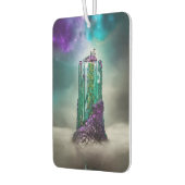 Cosmic Gemstone en Glass \|/ Universe AI Art Luchtverfrisser (Links)