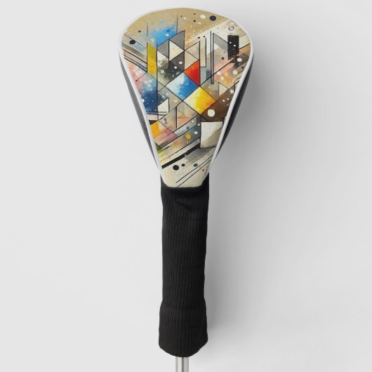 Cosmic Geometry Golfheadcover (Voorkant)