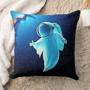 Cosmic Ghost in Space Design Kussen