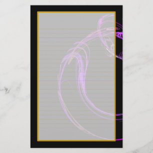 Cosmic Glass VII fijn gelijnd banketbakkerij Briefpapier