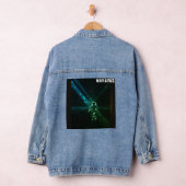Cosmic Glow Astronaut 🚀🌌 Denim Jacket (Hangar)