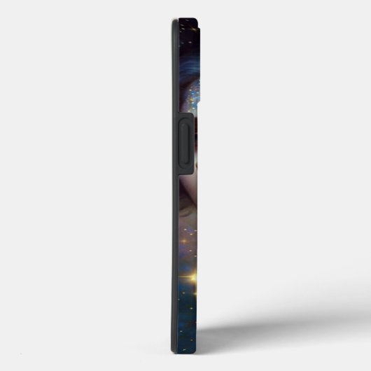 Cosmic Goddess Fantasy Art Hoesje-Mate iPhone Case (Achterkant / Rechts)
