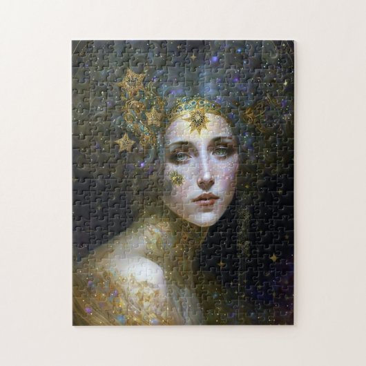 Cosmic Goddess Fantasy Art Legpuzzel (Verticaal)