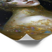 Cosmic Goddess Fantasy Art Poster (Hoek)