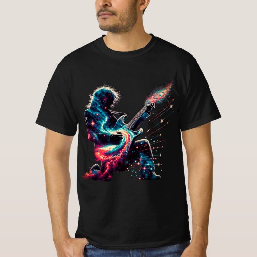 Cosmic Guitarist T-shirt (Voorkant)