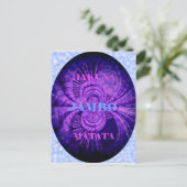 Cosmic Hakuna Art Print Briefkaart (Staand voorkant)