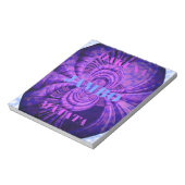 Cosmic Hakuna Art Print Notitieblok (Gedraaid)