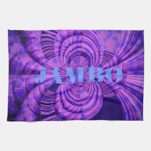 Cosmic Hakuna Art Print Theedoek