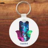 Cosmic Hamsa Sleutelhanger (Voorkant)