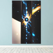 Cosmic Harmony Canvas Afdruk (Insitu (Houten vloer))
