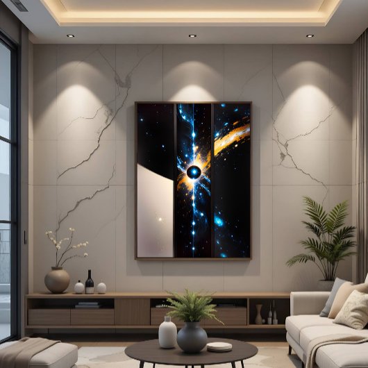 Cosmic Harmony Perfect Poster