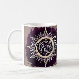 Cosmic Harmony Sun & Moon Design Koffiemok
