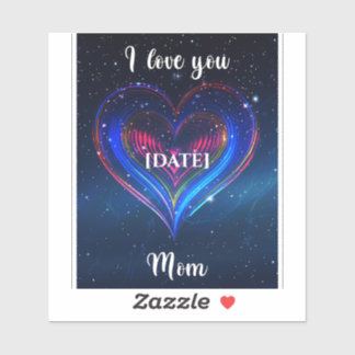 Cosmic Heart 2026 / Corazón Galaxia 2026 Sticker